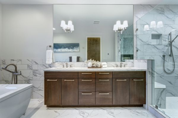 Bathroom Storage Installation in Azle